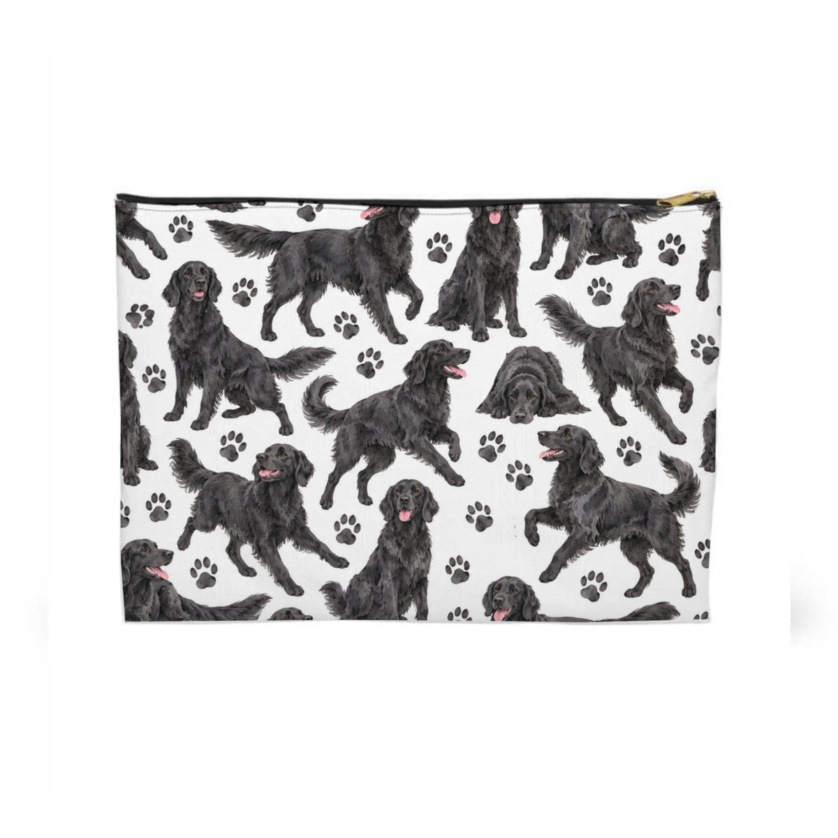 Flat Coated Retrievers Toiletry Bag