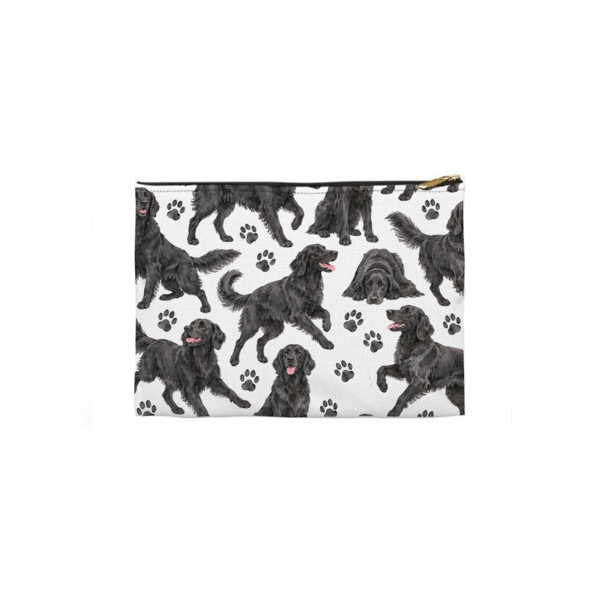 Flat Coated Retrievers Toiletry Bag