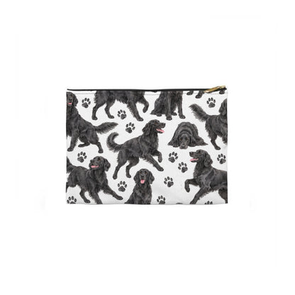 Flat Coated Retrievers Toiletry Bag