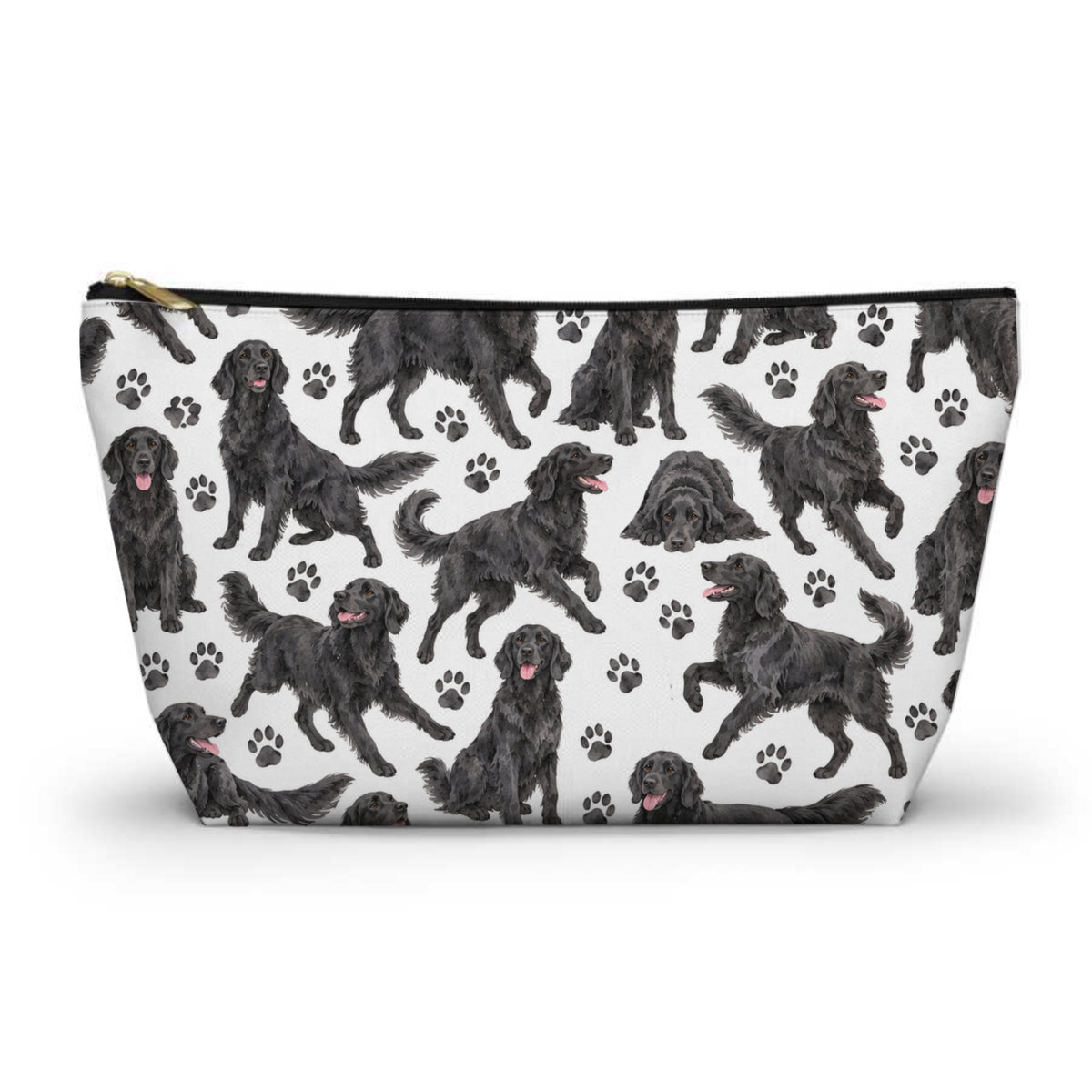 Flat Coated Retrievers Toiletry Bag