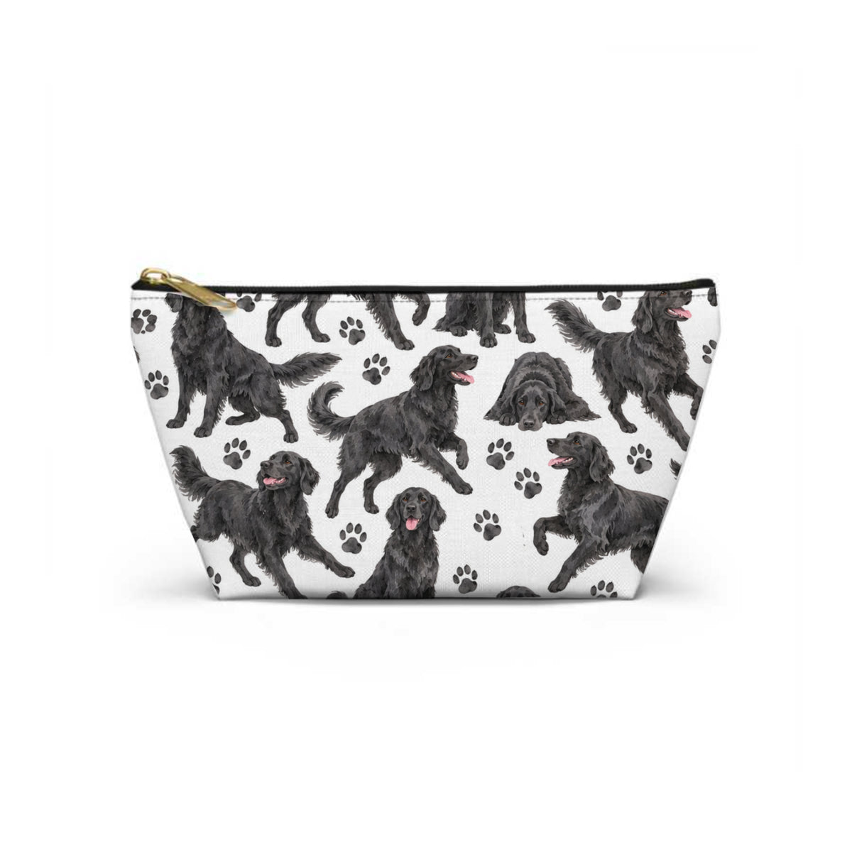 Flat Coated Retrievers Toiletry Bag
