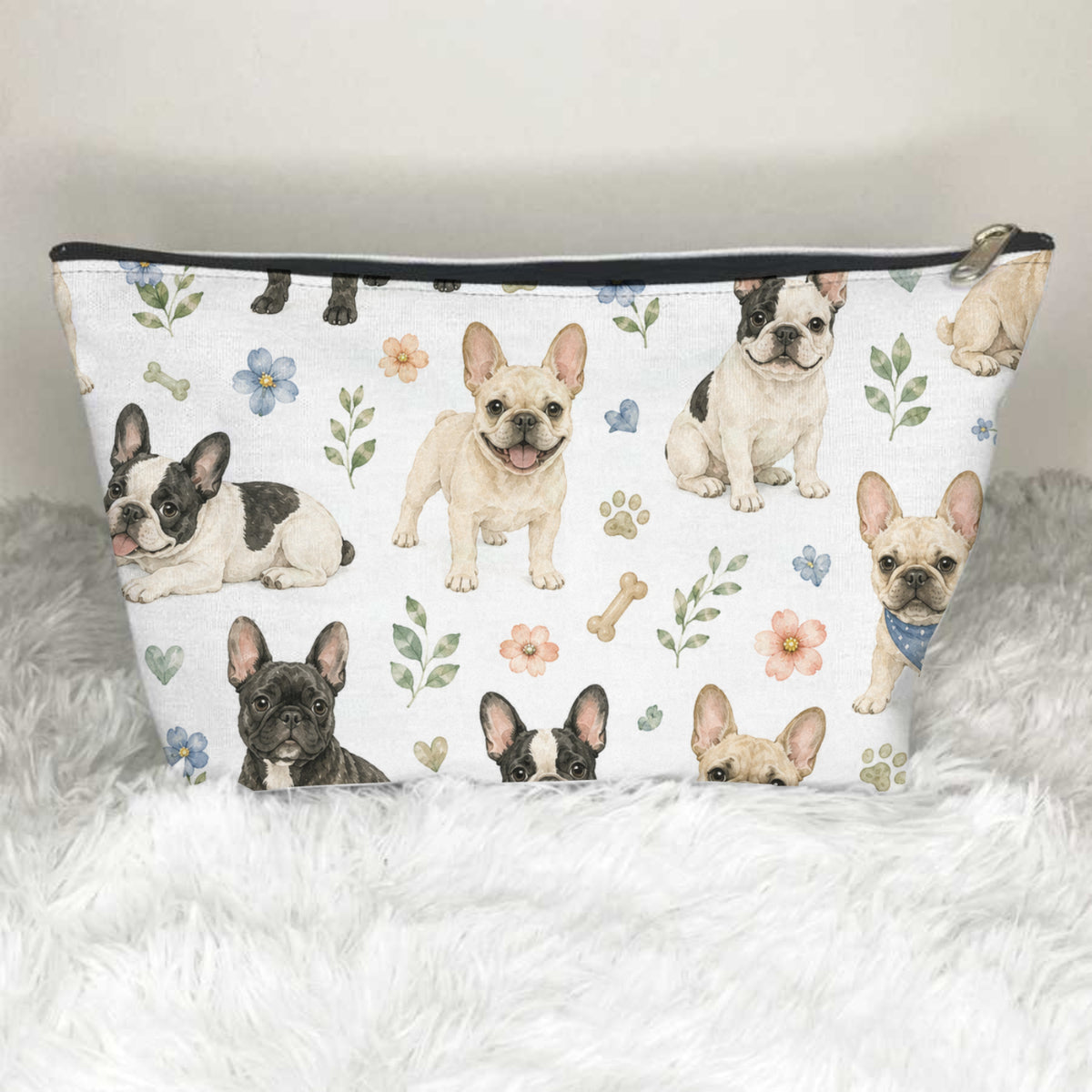 French Bulldogs Toiletry Bag
