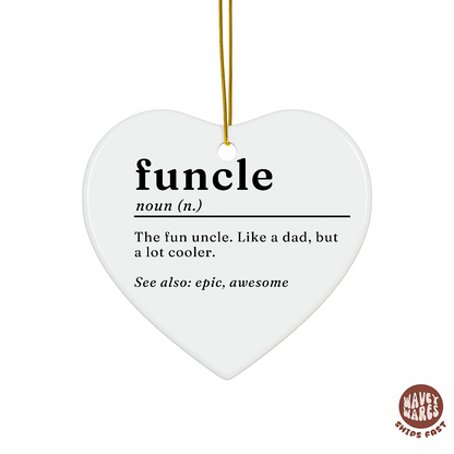 Funcle Uncle Ornament