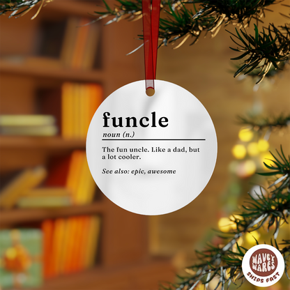 Funcle Uncle Ornament