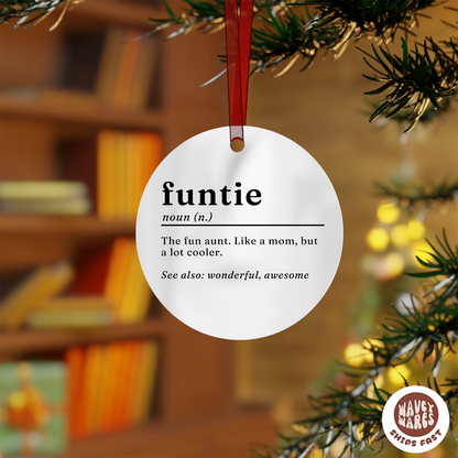 Funtie Auntie Ornament