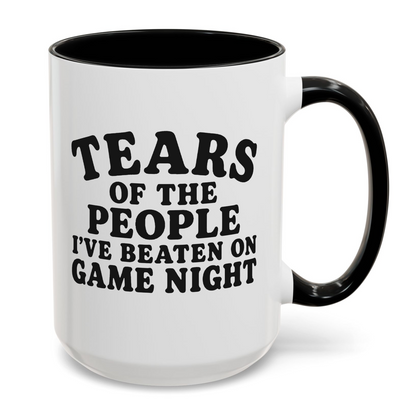 Tears Of The People I've Beaten On Game Night Mug