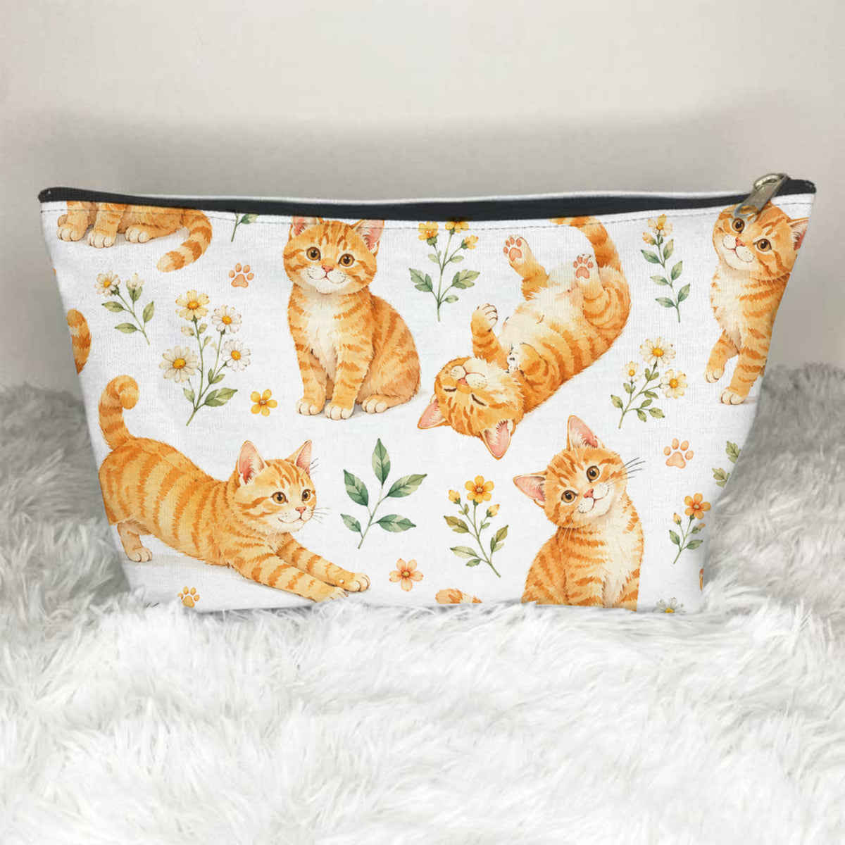 Ginger Kittens Toiletry Bag