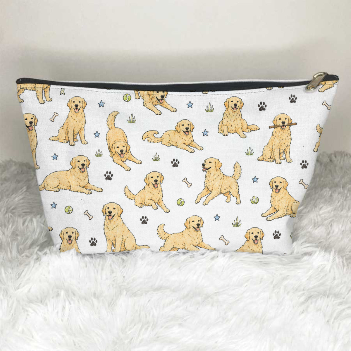 Golden Retrievers Toiletry Bag