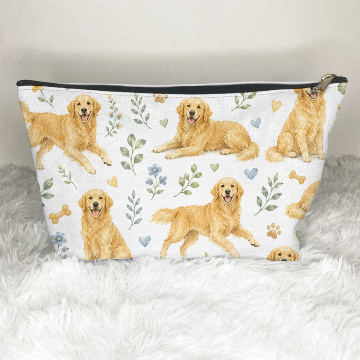 Golden Retriever Toiletry Bag