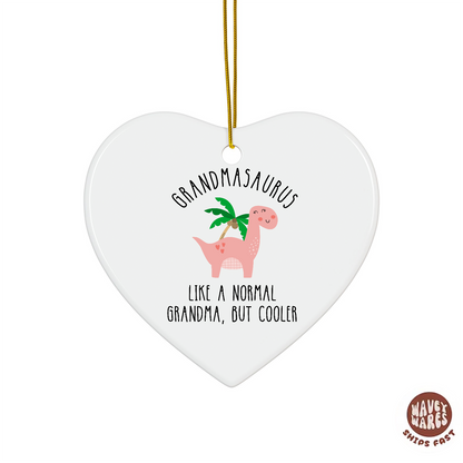 Grandmasaurus Ornament