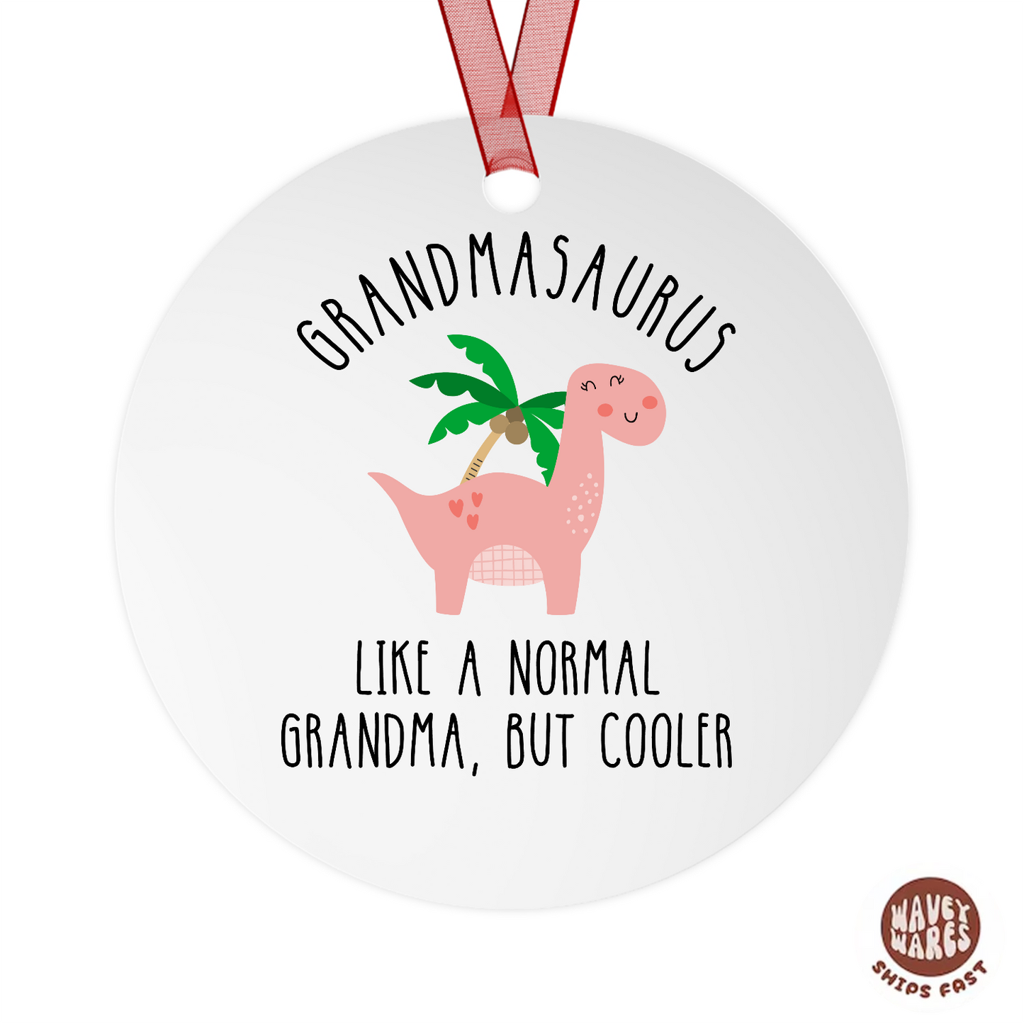 Grandmasaurus Ornament