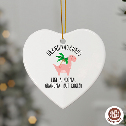 Grandmasaurus Ornament