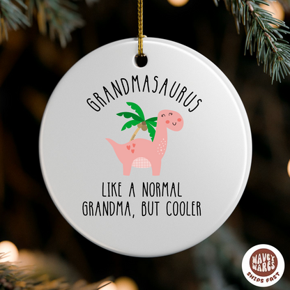 Grandmasaurus Ornament