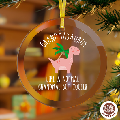 Grandmasaurus Ornament