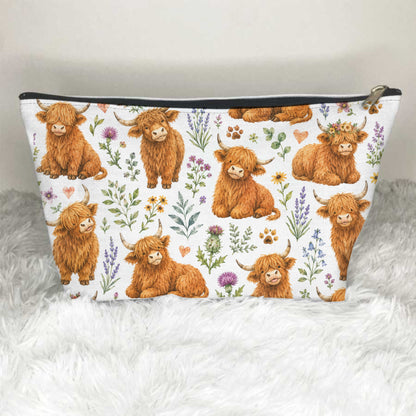 Highland Cows Toiletry Bag
