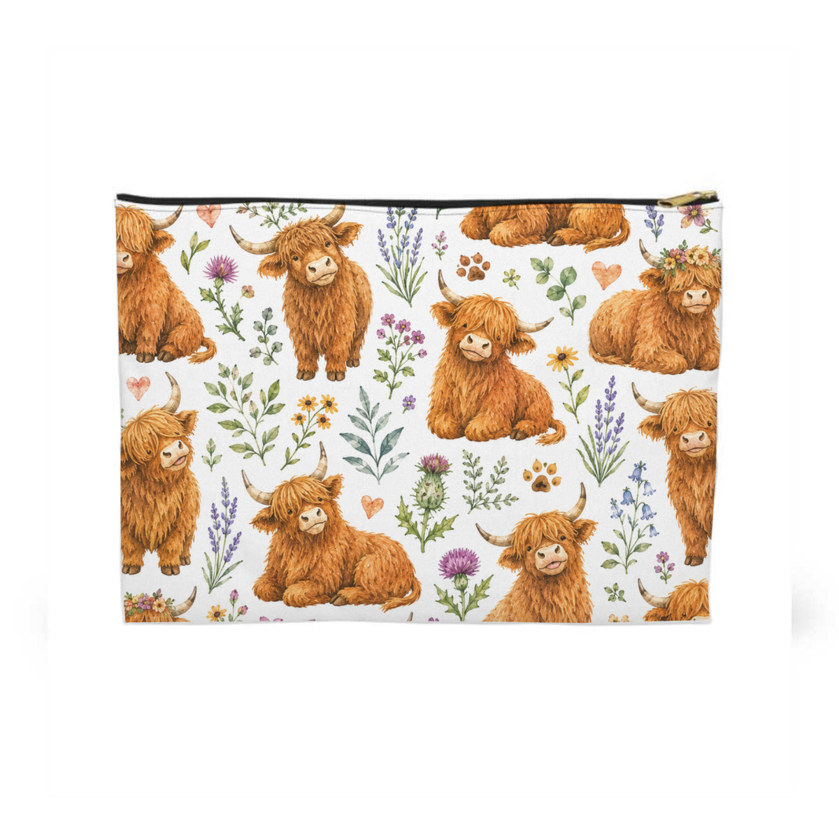 Highland Cows Toiletry Bag