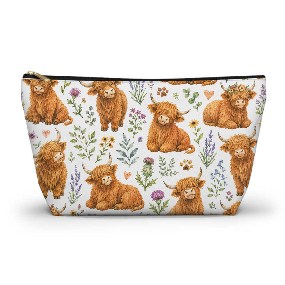 Highland Cows Toiletry Bag