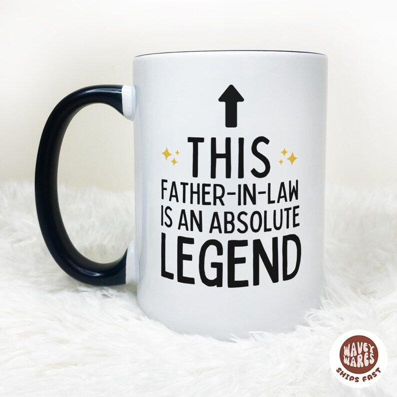 This Father In Law Is An Absolute Legend Coffee Mug