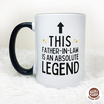This Father In Law Is An Absolute Legend Coffee Mug