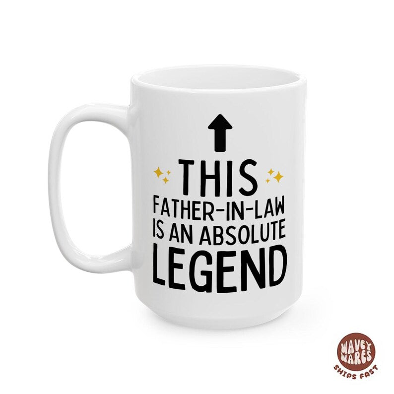 This Father In Law Is An Absolute Legend Coffee Mug