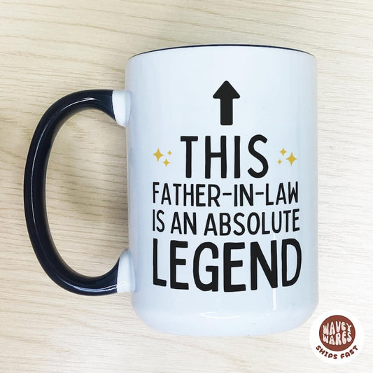 This Father In Law Is An Absolute Legend Coffee Mug