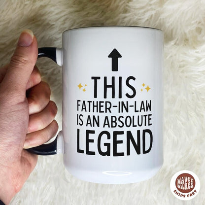 This Father In Law Is An Absolute Legend Coffee Mug