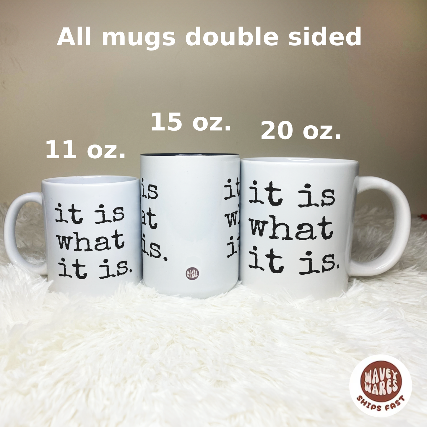 It Is What It Is Coffee Mug