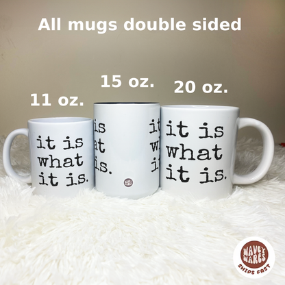 It Is What It Is Coffee Mug