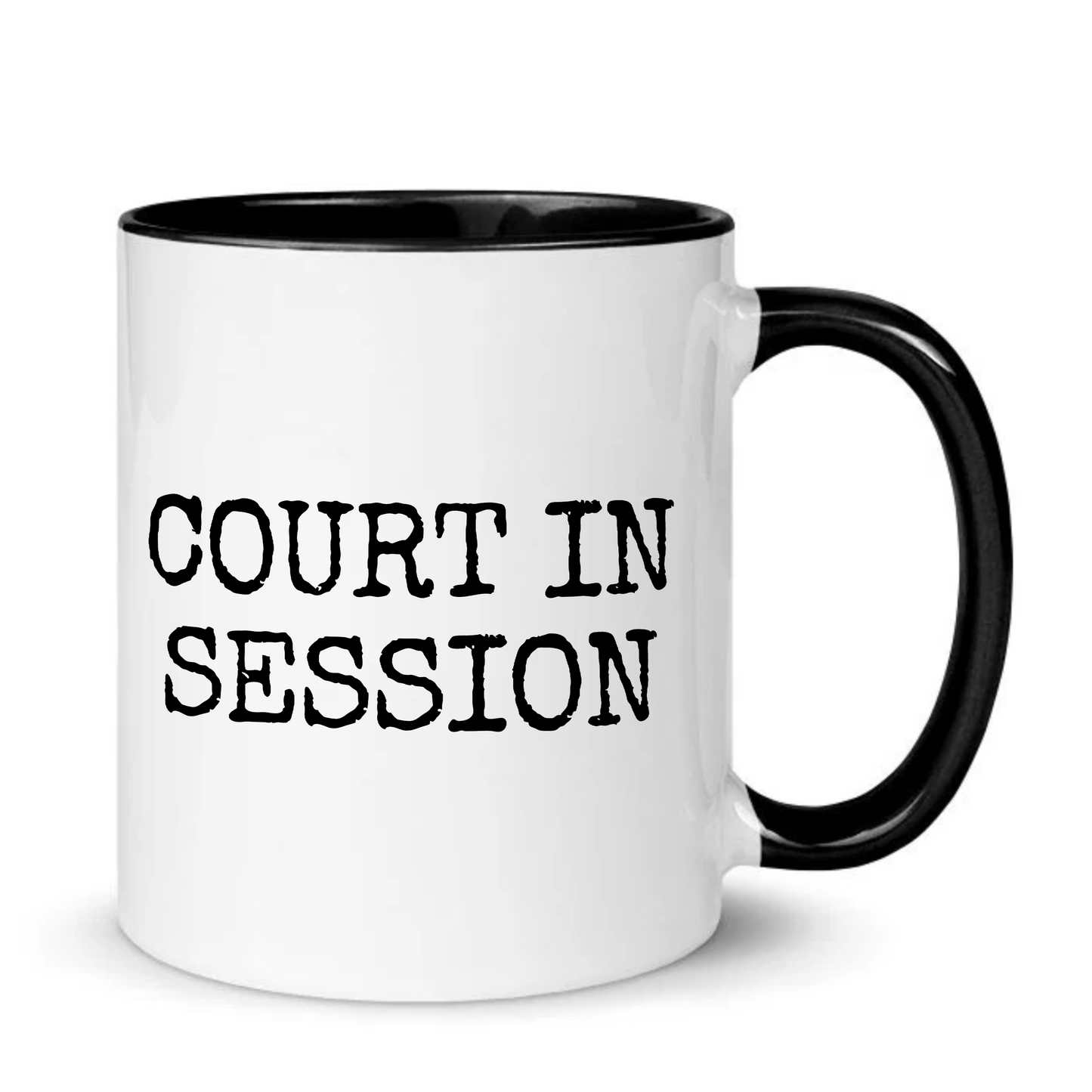 Court In Session Funny Legal Mug