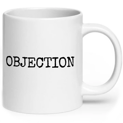Objection Funny Legal Mug