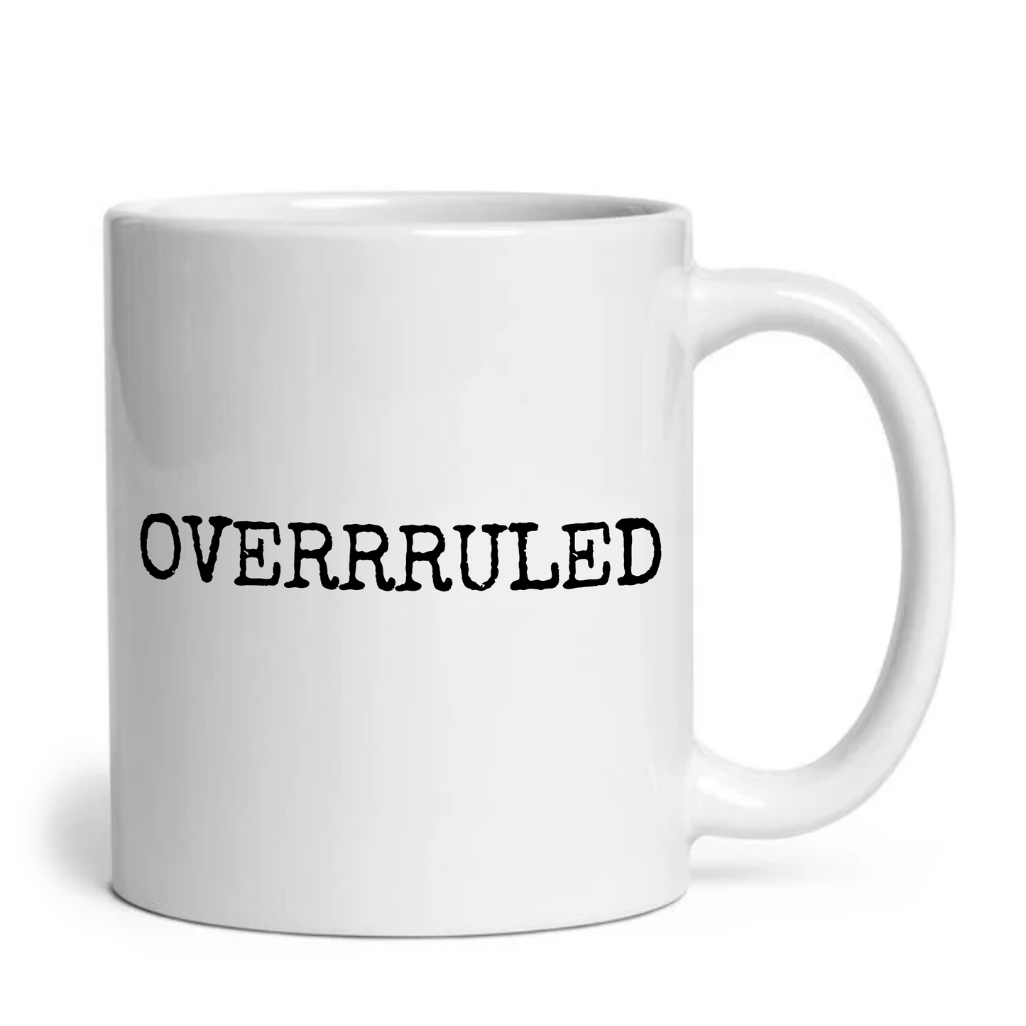 Overruled Funny Legal Mug