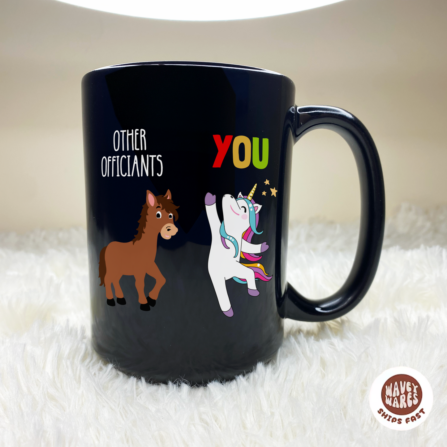 Other Officiants vs You Funny Wedding Officiant Black Mug