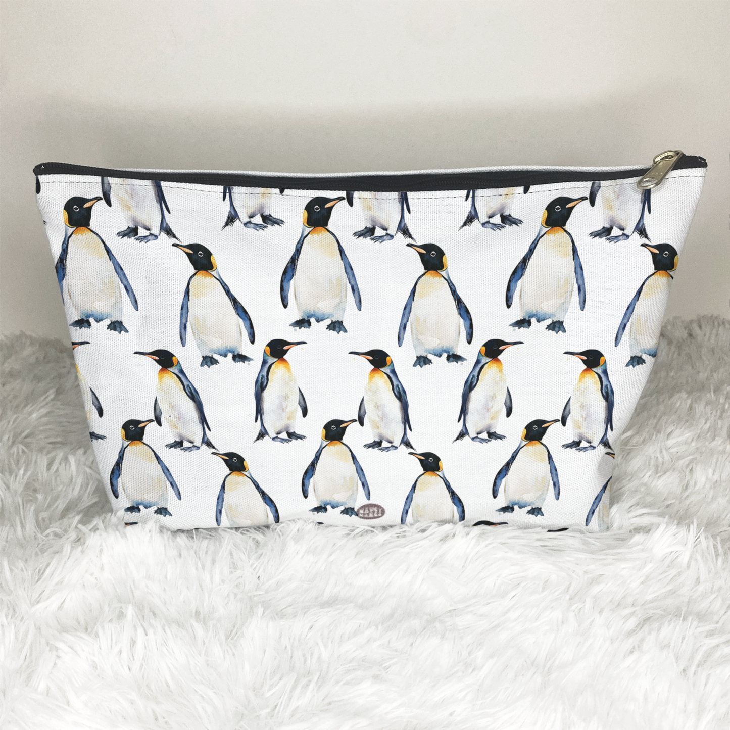 Cute Penguin Zip Travel Bag