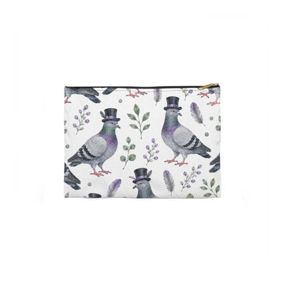 Pigeons Wearing Top Hat Toiletry Bag