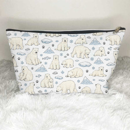Polar Bears Toiletry Bag