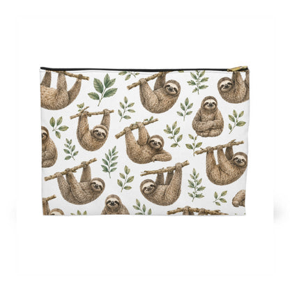Sloth Pattern Toiletry Bag