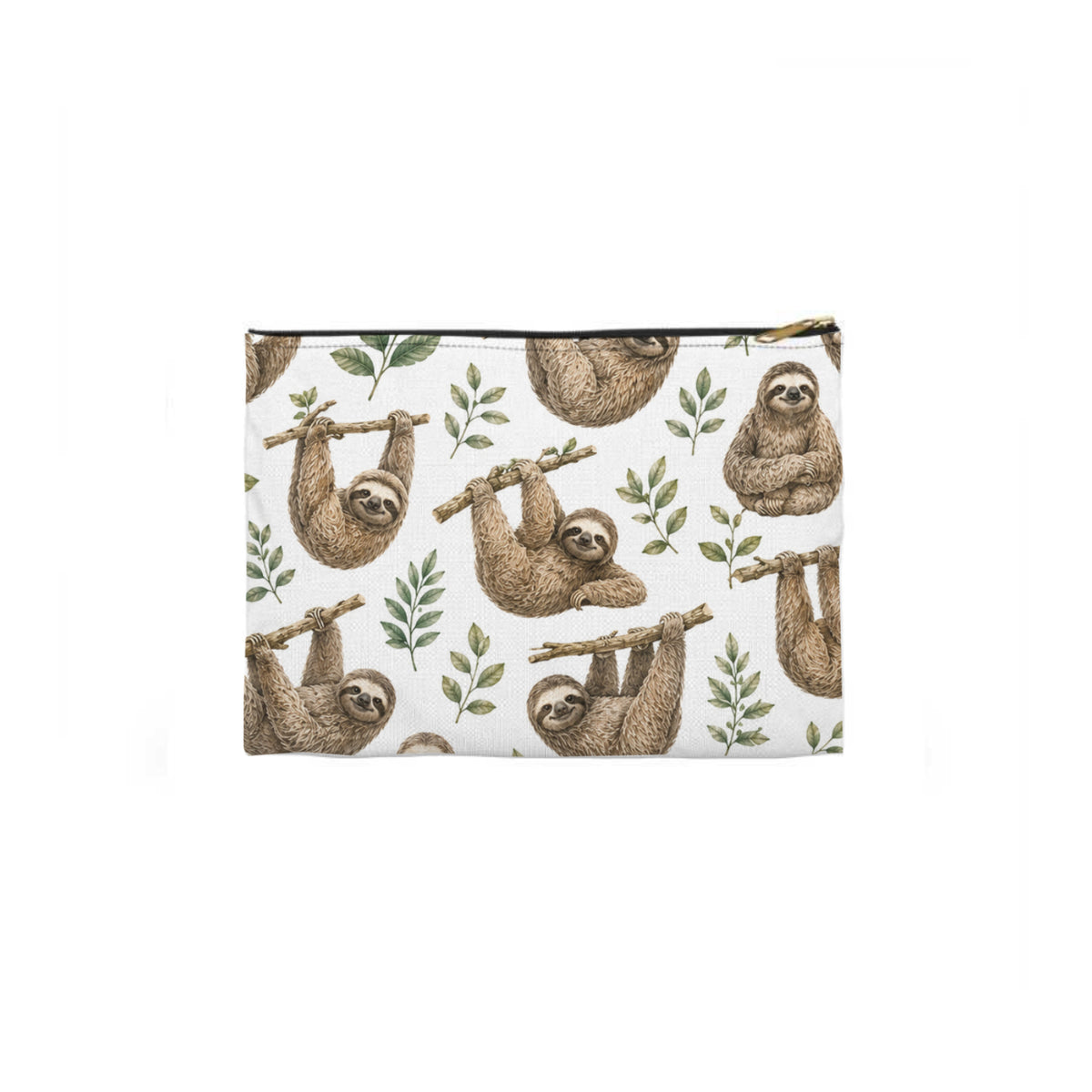 Sloth Pattern Toiletry Bag