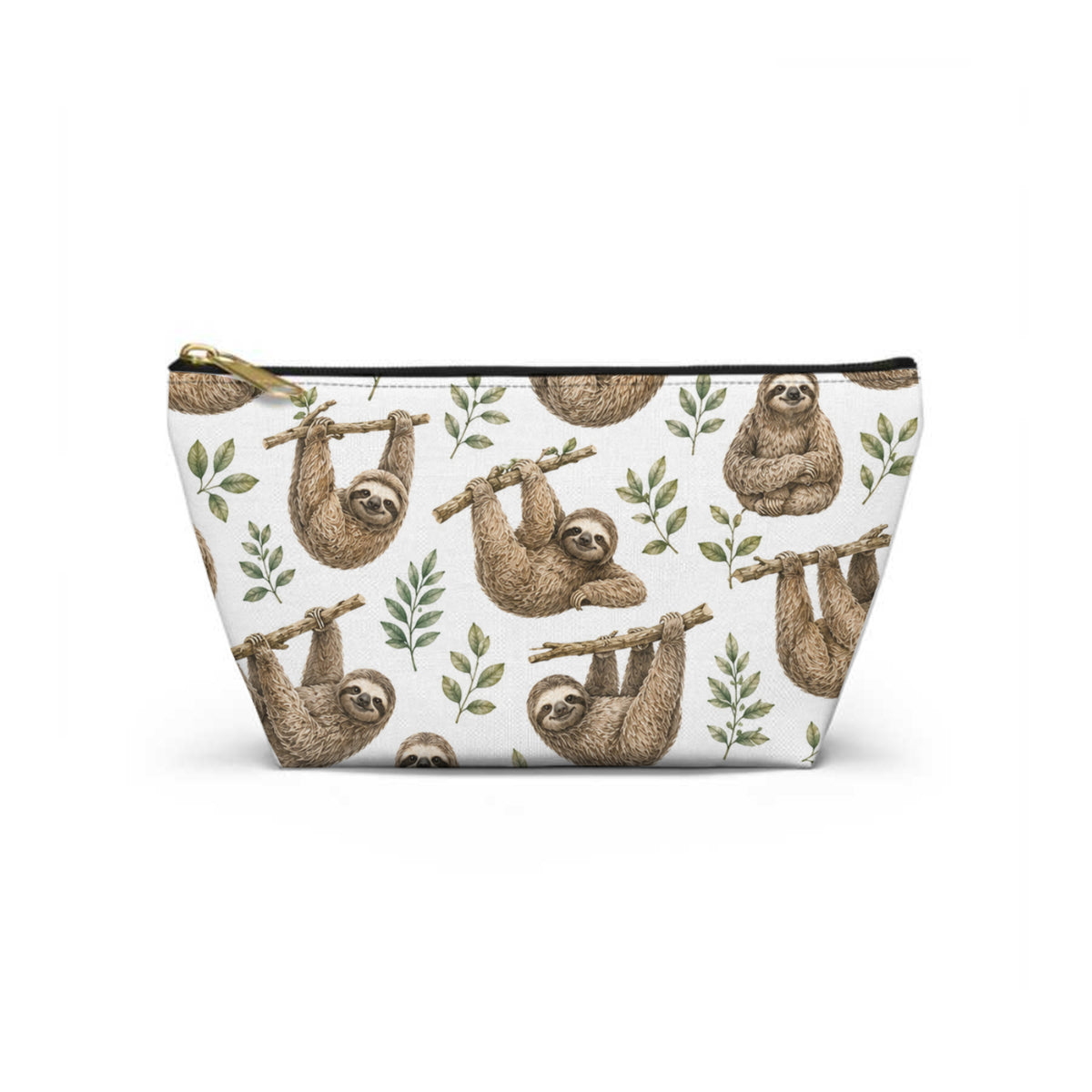 Sloth Pattern Toiletry Bag