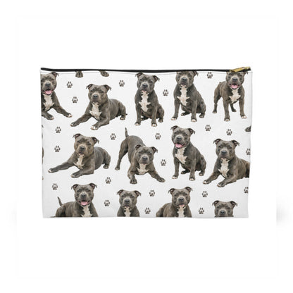 Staffy Dogs Pattern Toiletry Bag