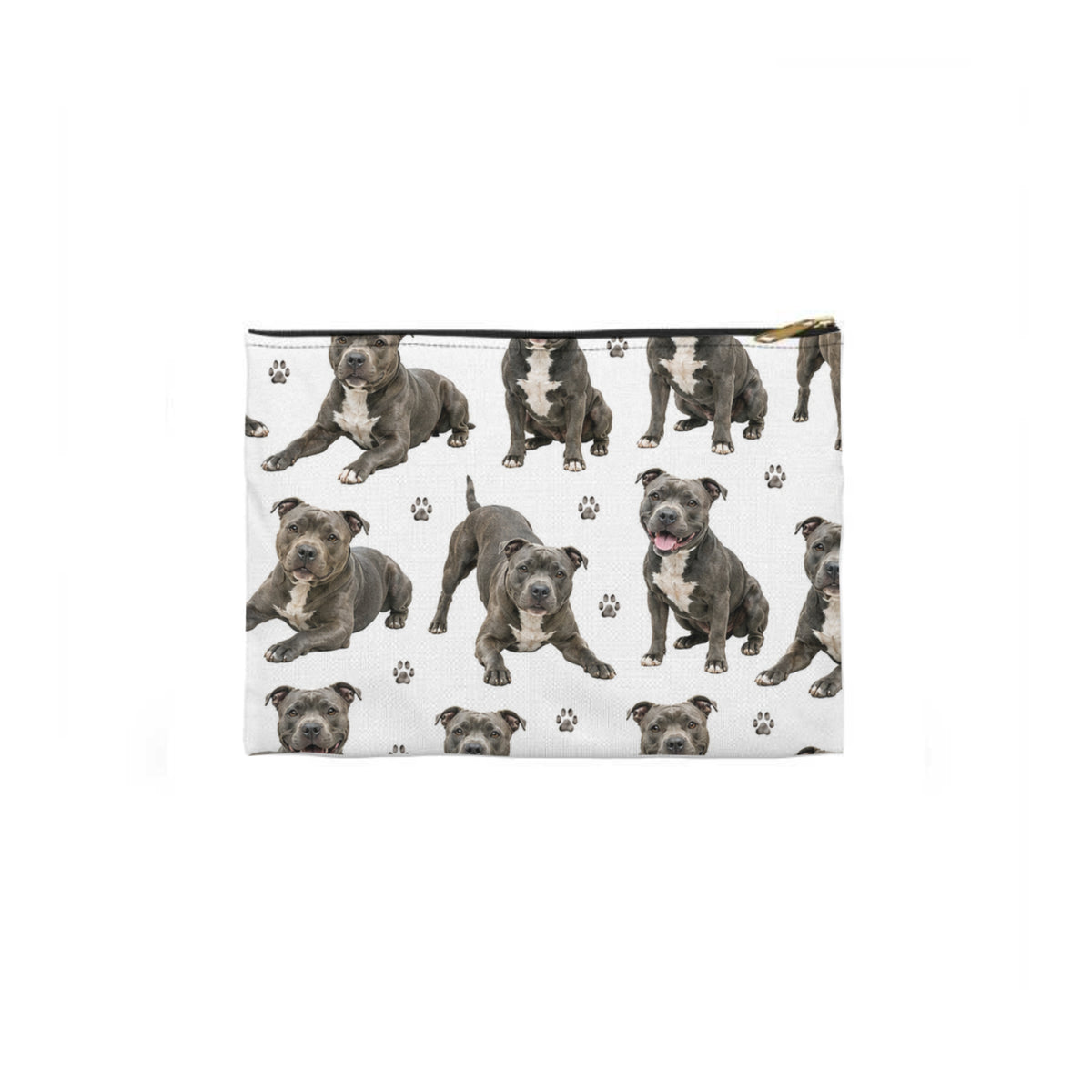 Staffy Dogs Pattern Toiletry Bag