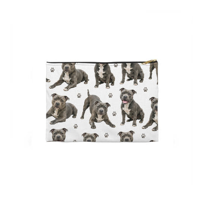 Staffy Dogs Pattern Toiletry Bag