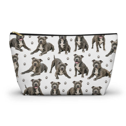 Staffy Dogs Pattern Toiletry Bag