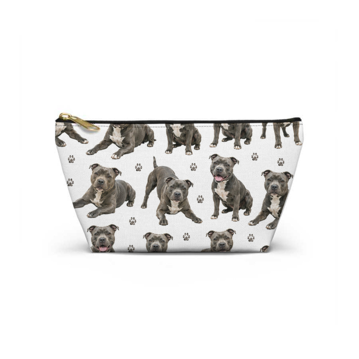 Staffy Dogs Pattern Toiletry Bag