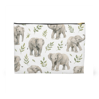 Elephants Pattern Toiletry Bag