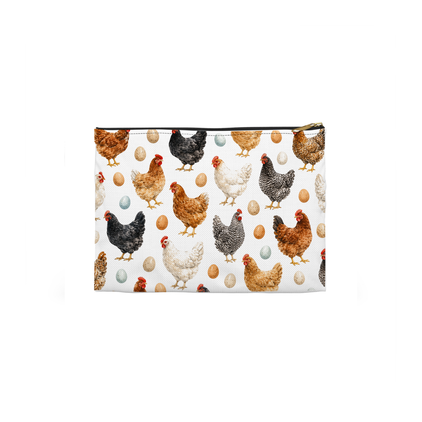 Chickens Pattern Cosmetic Bag