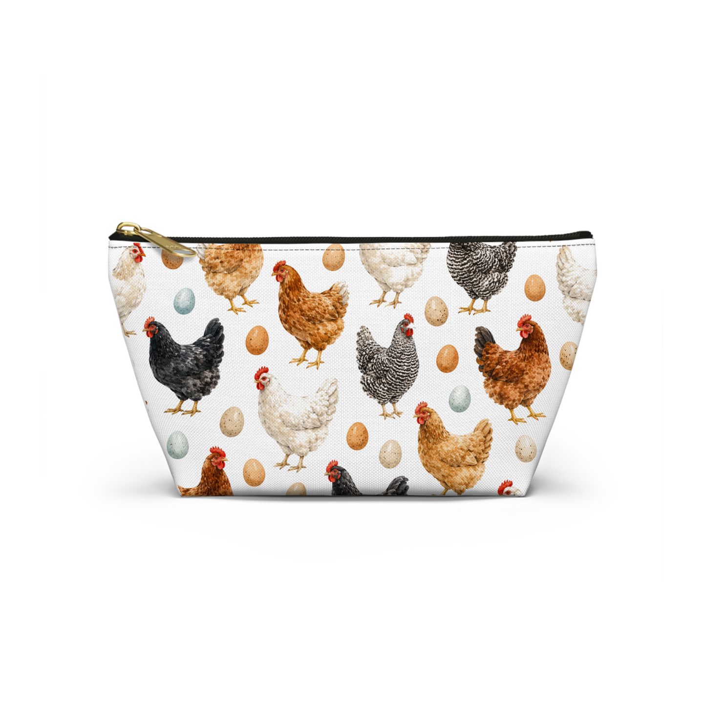 Chickens Pattern Cosmetic Bag