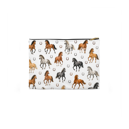 Horses Dog Pattern Cosmetic Bag