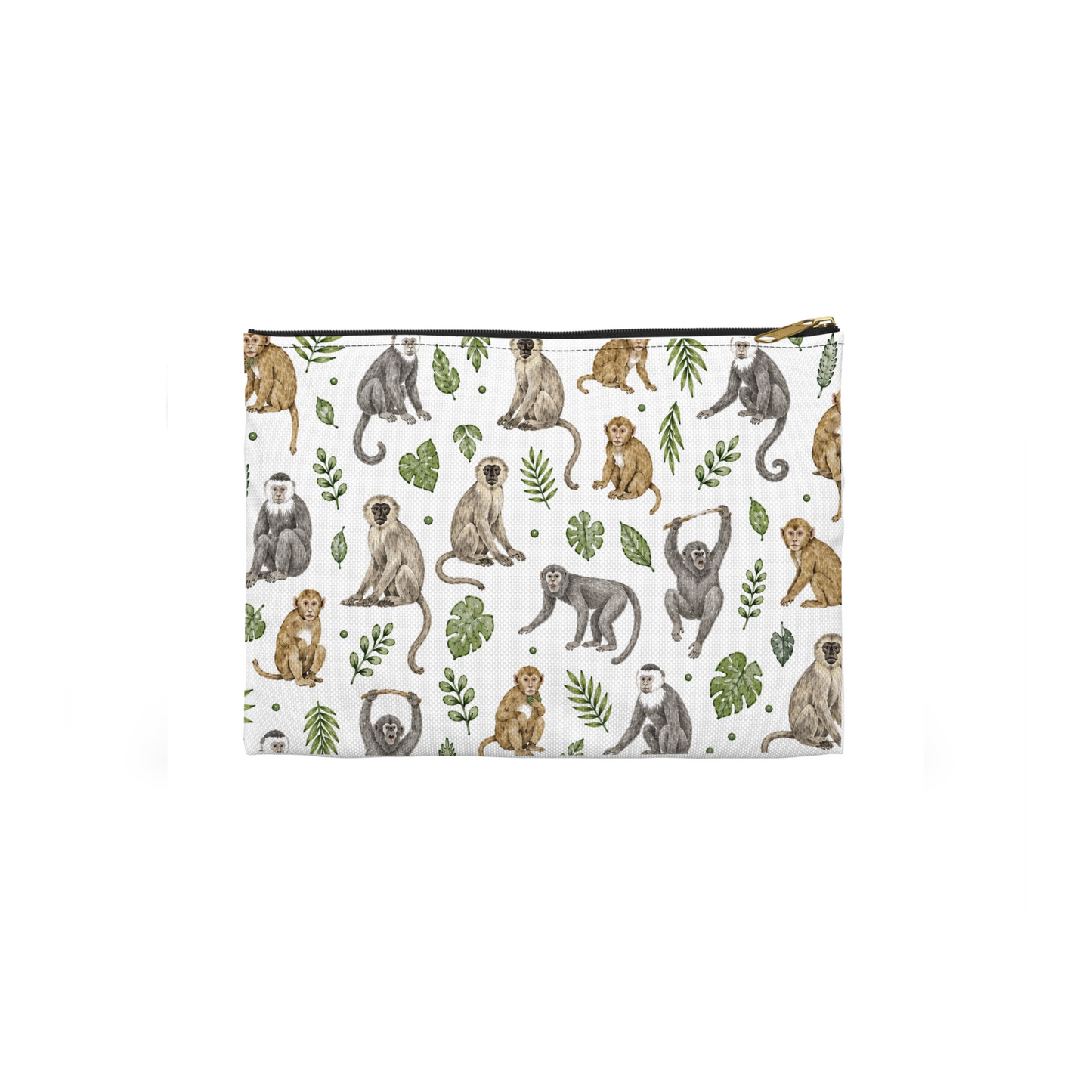 Monkeys Pattern Cosmetic Bag