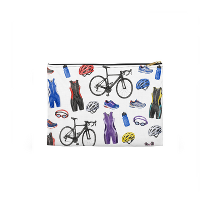 Triathlon Pattern Cosmetic Bag