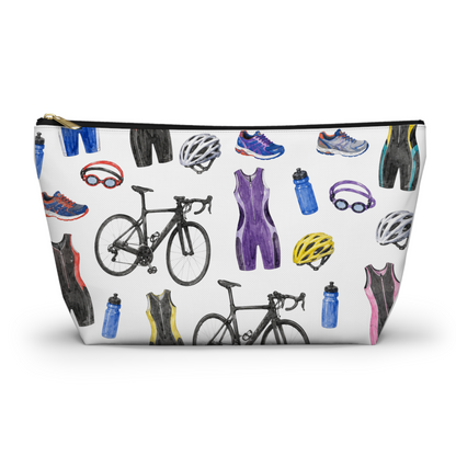 Triathlon Pattern Cosmetic Bag